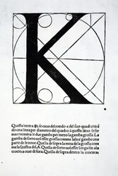 K, illustration de 